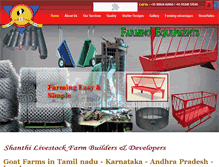 Tablet Screenshot of goatfarmdevelopers.com